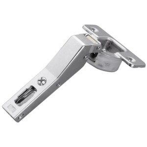 Charnières amorties 110° pour angle 45° - à visser - entraxe 48 - à recouvrement