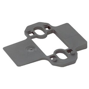 Plaques d'angle pour charnières invisibles - Intermat -5° x5