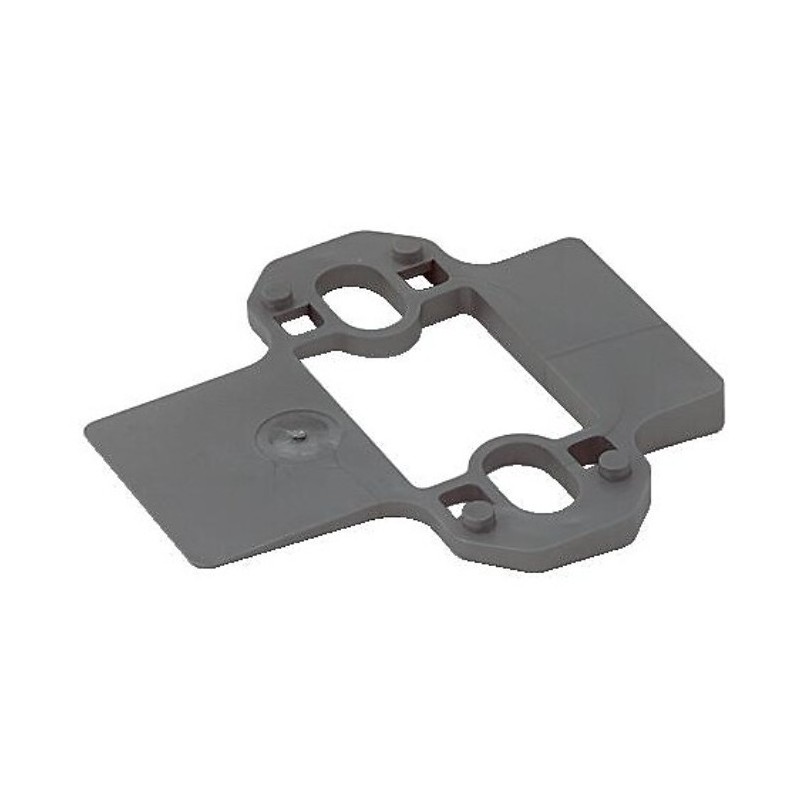 Plaques d'angle pour charnières invisibles - Intermat -5° x5 Plaques d'angle pour charnières invisibles - Intermat -5° x5