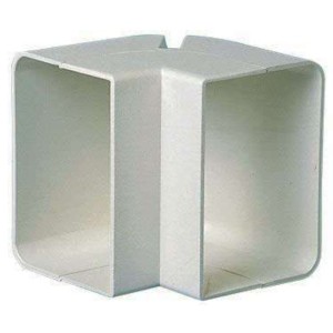 Coude extérieur 90° - 70mm pour goulotte ocre