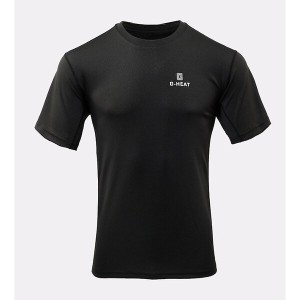 T-shirt rafraîchissant Anti UV Homme noir