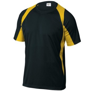 Tee-shirt Bali bicolore - DELTA PLUS noir et jaune