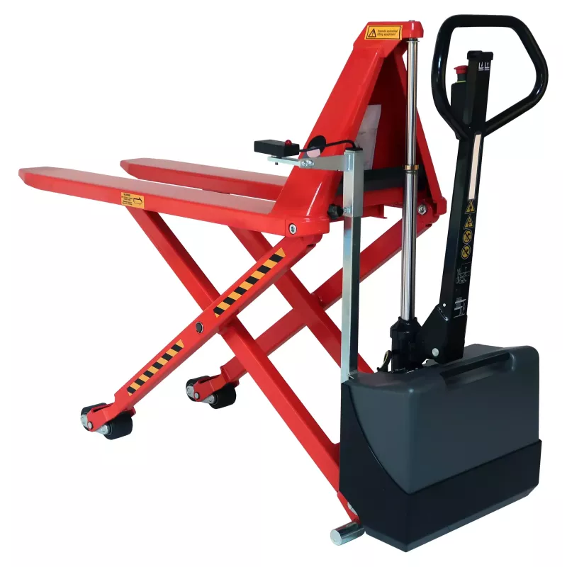 Transpalette haute levée électrique à niveau constant- 1000 kg