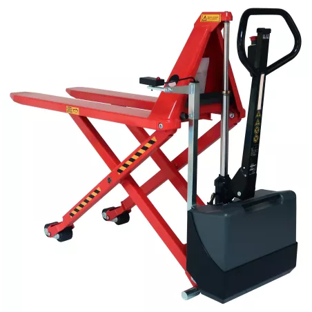 Transpalette haute levée électrique à niveau constant- 1000 kg