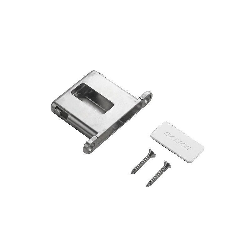 Insert pour charnière Conecta à encastrer à dans le chant du meuble - avec cache Insert pour charnière Conecta à encastrer à dans le chant du meuble - avec cache