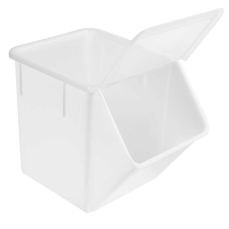 Bac à ingrédients 40 L avec couvercle transparent - Gilac