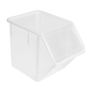Bac à ingrédients 40 L avec couvercle transparent - Gilac