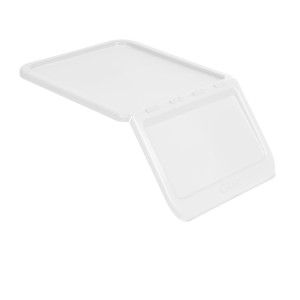 Couvercle pour bac à ingrédients 40 L et 80 L - blanc - Gilac