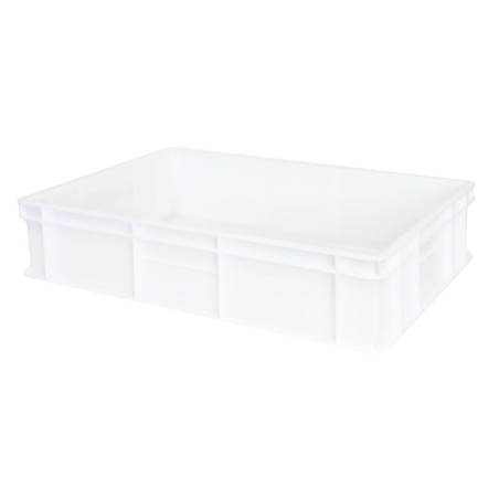 Bac à pâtons 600 x 400 x 130 mm 23 L - blanc - Gilac