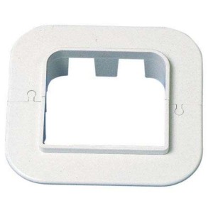 Rosette murale - 70mm blanc