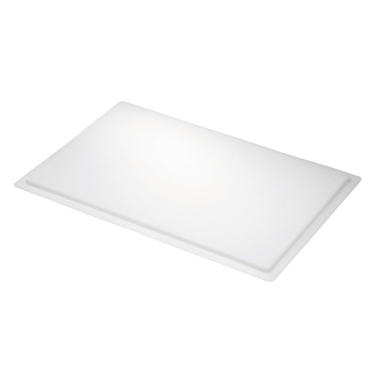 Couvercle pour bac à pâtons 600 x 400 x 25 mm - blanc - Gilac