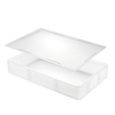 Lot bac à pâtons GN1/1 avec couvercle - blanc - Gilac