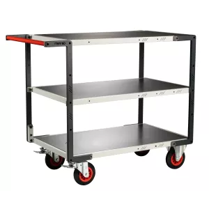 Servante Flatpack 3 plateaux tôle 400 kg - Fimm