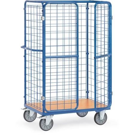 Chariot pour colis avec 2 portes battantes - Hauteur 1800 mm