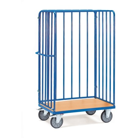 Chariot pour colis 600 kg avec tubes verticaux