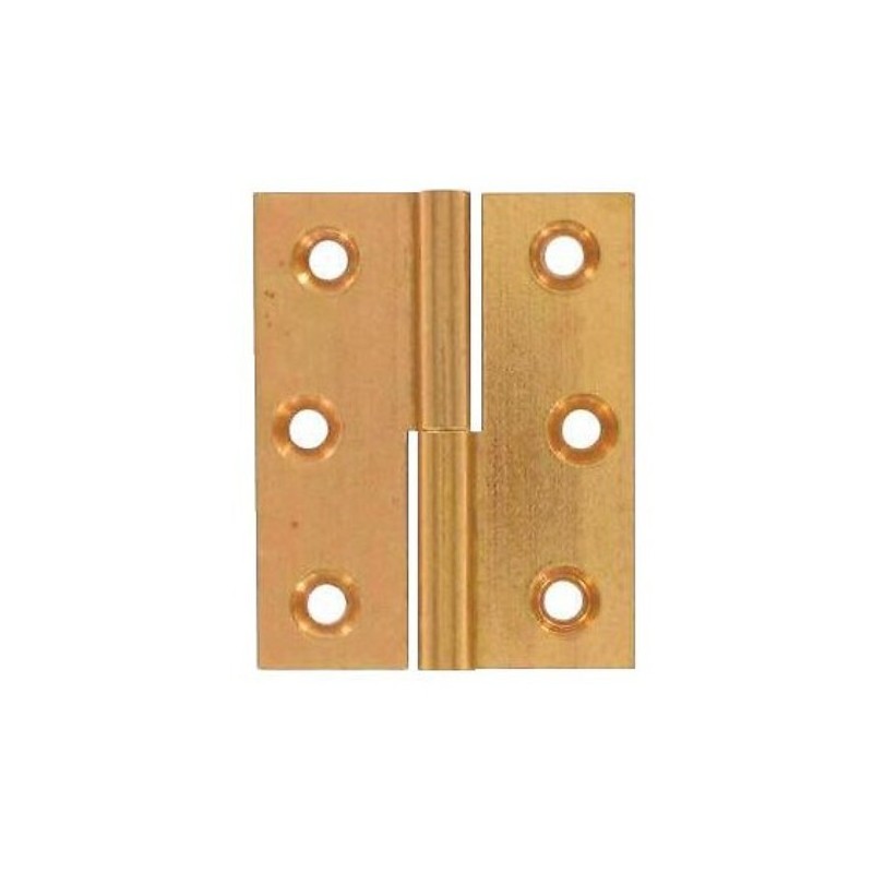 Paumelles de meuble - laiton poli - 50 X 40 mm Paumelles de meuble - laiton poli - 50 X 40 mm