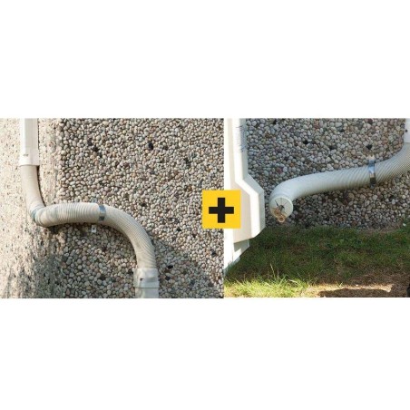 Kit de connexion souple - 70 mm - Speediduct