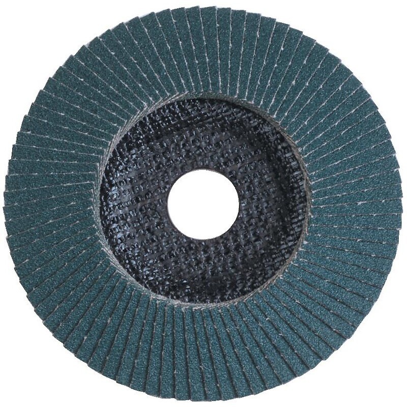 Lot de 10 Disques à lamelles plats 125 mm pour acier et inox