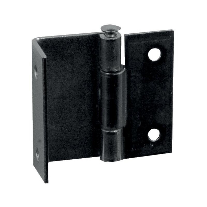 Charnières équerres - acier nickelé - hauteur 40 mm Charnières équerres - acier nickelé - hauteur 40 mm