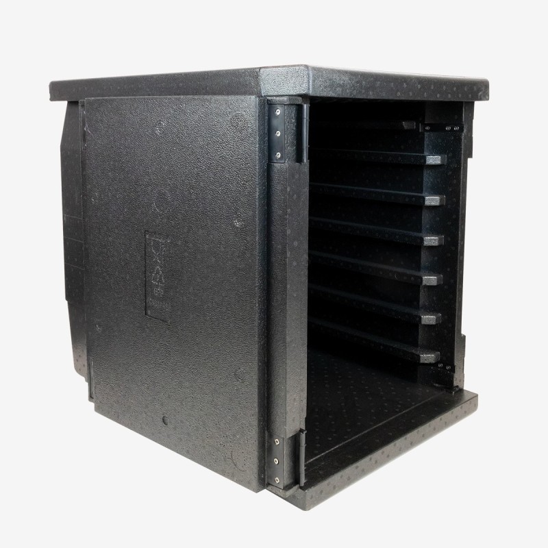 Conteneur isotherme 600 x 400 mm - 126 L - Chargement frontal