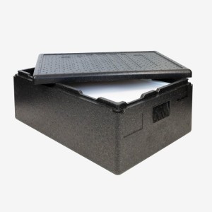 Conteneur isotherme 600 x 400 mm - 53 L - Ouverture par le haut - GILAC