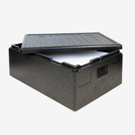 Conteneur isotherme 600 x 400 mm - 53 L - Ouverture par le haut - GILAC