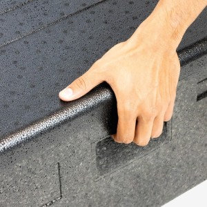 Conteneur isotherme 600 x 400 mm - 53 L - Ouverture par le haut - GILAC