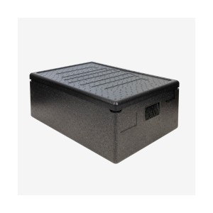 Conteneur isotherme 600 x 400 mm - 53 L - Ouverture par le haut - GILAC