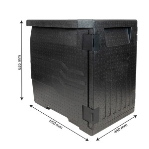Conteneur isotherme GN 1/1 - 86 L - Chargement frontal - GILAC