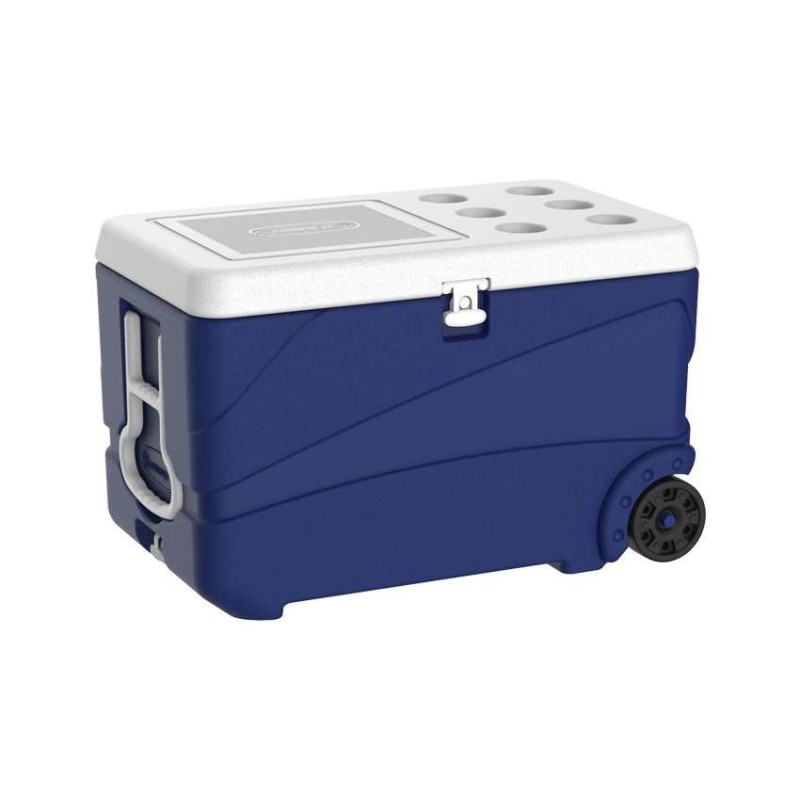Glacière isotherme - 65l avec 2 roues - 750x470x470mm