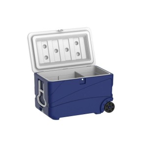 Glacière isotherme - 65l avec 2 roues - 750x470x470mm