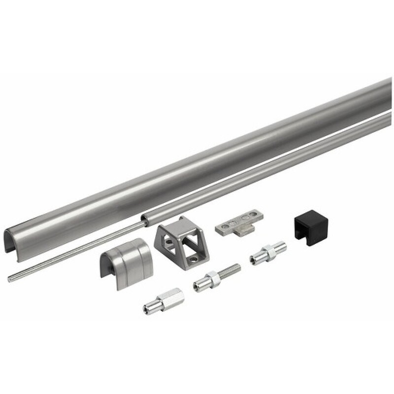 Kit d'allongement pour serrure antipanique porte de 3200 coloris inox - VACHETTE ASSA ABLOY Kit d'allongement pour serrure antipanique porte de 3200 coloris inox - VACHETTE ASSA ABLOY