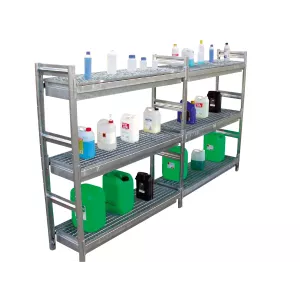 Module d’extension pour rayonnage de rétention en acier galvanisé - FIMM