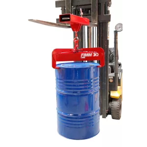 Pince à fût à manipulation verticale avec prise par le dessus - Automatique sur 3 points-  600 kg - FIMM