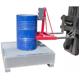 Pince à fût à manipulation verticale automatique avec prise latérale 500 kg - FIMM