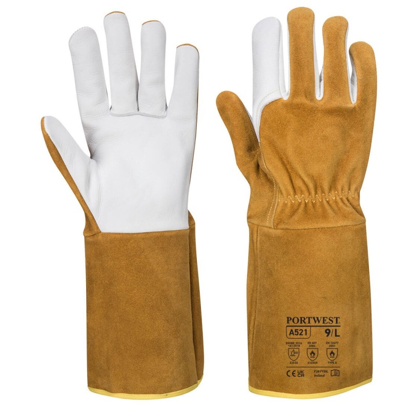 Gant soudeur TIG ultra Brun - A521 - PORTWEST