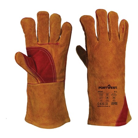 Gant soudeur renforcé Brun A530 - PORTWEST
