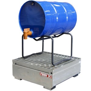 Bac de rétention acier galvanisé 220 LITRES - Fimm