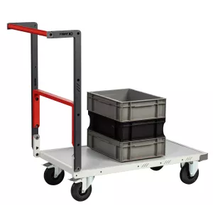 Chariot dossier repliable plateau mélaminé 250 kg - FIMM