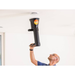Kit Anémomètre à hélice 100 mm avec jeu de cônes et redresseur de flux TESTO 417