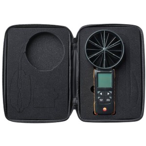 Kit Anémomètre à hélice 100 mm avec jeu de cônes et redresseur de flux TESTO 417