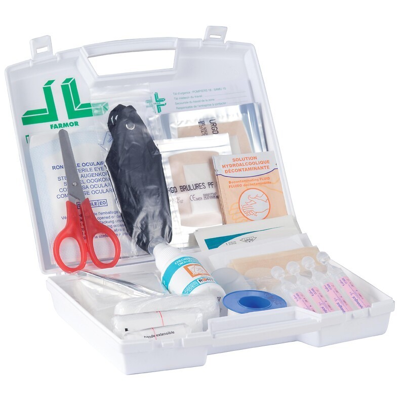 Mallette de secours Soudeur 4/6 personnes - Farmor