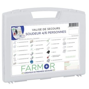 Mallette de secours Soudeur 4/6 personnes - Farmor