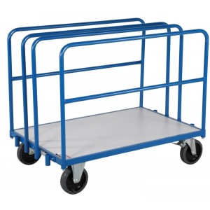 Chariot porte panneaux 4 ridelles 800 kg