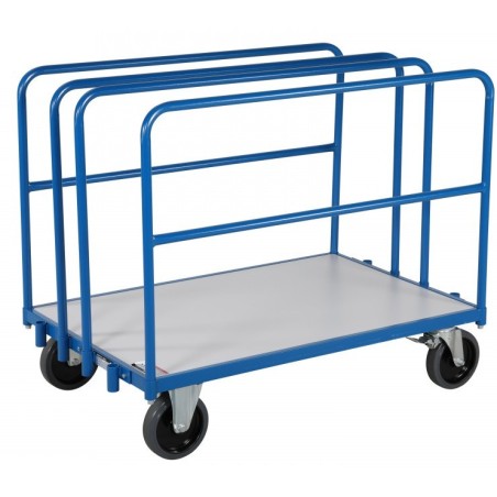 Chariot porte panneaux 4 ridelles 800 kg