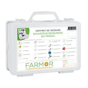 Coffret de secours "S.S.T" - Farmor