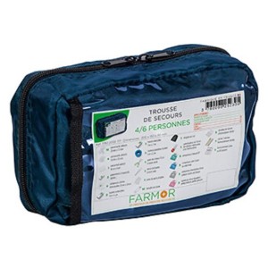 Trousse de secours 4/6 personnes - Farmor