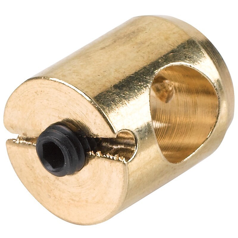 Plot de réglage laiton poli pour fiches à lacets Plot de réglage laiton poli pour fiches à lacets