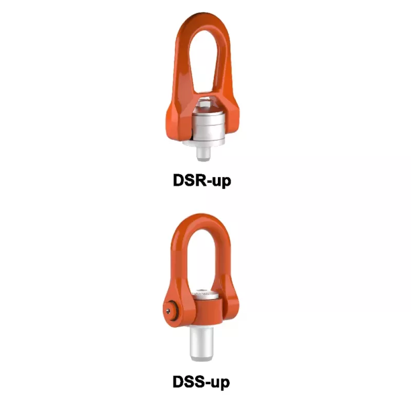 Anneaux de levage articulés sous charge