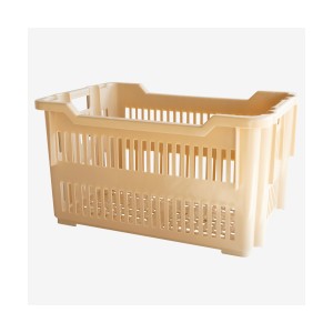 Caisse à viennoiseries ajourée empilable emboîtable 565 x 380 x 320 mm - 43 L
